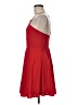 Lulus 100% Polyester Solid Red Cocktail Dress Size M - photo 5