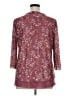 Timeson Burgundy 3/4 Sleeve Blouse Size XL - photo 2