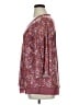 Timeson Burgundy 3/4 Sleeve Blouse Size XL - photo 5