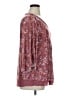 Timeson Burgundy 3/4 Sleeve Blouse Size XL - photo 4