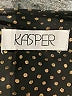 Kasper 100% Polyester Black 3/4 Sleeve Blouse Size L - photo 7
