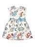 Marks & Spencer Print Ivory Dress Size 6 - 7 - photo 1