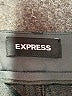 Express Chevron-herringbone Gray Active Pants Size 8 - photo 7