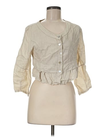 Tempo Paris 3/4 Sleeve Button-Down Shirt (view 1)