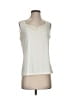 Bechamel 100% Polyester Ivory Sleeveless Blouse Size S - photo 1