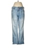Pilcro and the Letterpress Hearts Blue Jeans Size 28 waist - photo 1