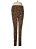 ShoSho Animal Print Brown Leggings Size M - photo 1