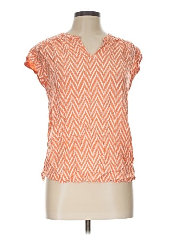 St. John's Bay Short Sleeve Blouse (view 1)
