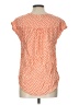St. John's Bay 100% Rayon Orange Short Sleeve Blouse Size L - photo 2