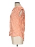 St. John's Bay 100% Rayon Orange Short Sleeve Blouse Size L - photo 5