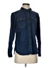 CAbi Blue Long Sleeve Button-Down Shirt Size S - photo 1