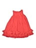 Lands' End 100% Polyester Solid Red Dress Size 6 - photo 1