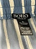 SOHO Apparel Ltd Stripes Blue Shorts Size XL - photo 3