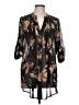American Rag Cie 100% Polyester Black 3/4 Sleeve Blouse Size L - photo 1