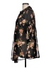 American Rag Cie 100% Polyester Black 3/4 Sleeve Blouse Size L - photo 5