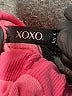 XOXO Hearts Pink Shorts Size S - photo 3