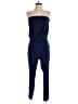 Emerson Thorpe Solid Blue Jumpsuit Size XS - photo 1