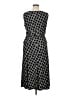 George Polka Dots Black Casual Dress Size XL - photo 2