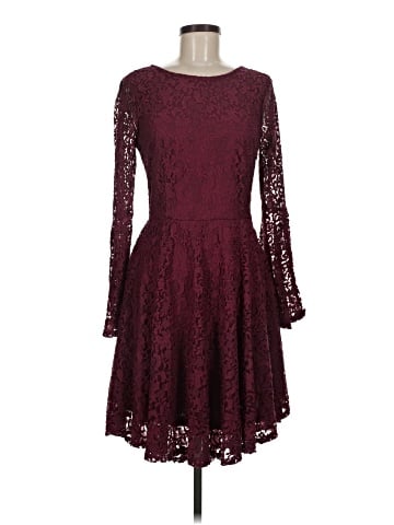 Ultra Pink Cocktail Dress (view 1)