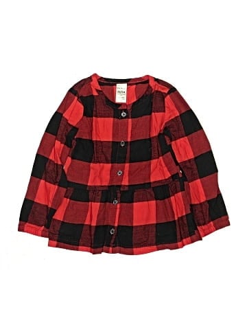 Carter's Long Sleeve Button-Down Shirt (view 1)