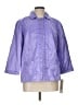 Laura Ashley Solid Purple Raincoat Size L - photo 1