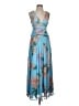 Hutch Tropical Blue Cocktail Dress Size XS (petite) - photo 1