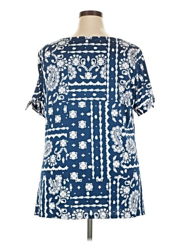 Ruby Rd. Short Sleeve Blouse (view 2)