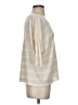 Lumiere Ivory Tan Cardigan Size S - photo 4
