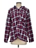 L.L.Bean 100% Cotton Plaid Purple Fleece Size S - photo 1