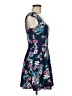 Candie's Floral Blue Cocktail Dress Size M - photo 4