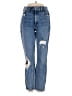 Abercrombie & Fitch Hearts Blue Jeans Size 25 waist - photo 1