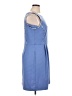 Apt. 9 Blue Casual Dress Size XL - photo 4