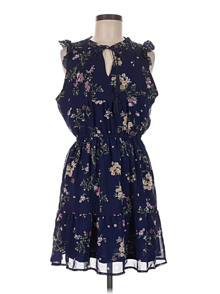 Pre-owned Robert Louis Casual Dress In Blue