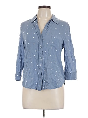 L'Agence 3/4 Sleeve Button-Down Shirt (view 1)