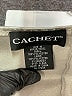 Cachet 100% Polyester Metallic Silver Cocktail Dress Size 10 - photo 7