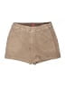 SPANX Solid Tan Khaki Shorts Size XL - photo 1