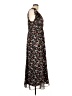 Joie 100% Polyester Floral Black Casual Dress Size 12 - photo 4