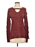 Rock & Republic Tweed Burgundy Pullover Sweater Size XS - photo 1
