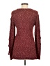 Rock & Republic Tweed Burgundy Pullover Sweater Size XS - photo 2