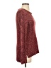 Rock & Republic Tweed Burgundy Pullover Sweater Size XS - photo 4