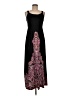 Soma Paisley Black Casual Dress Size M - photo 1