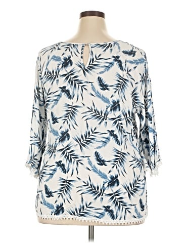 Papermoon 3/4 Sleeve Blouse (view 2)