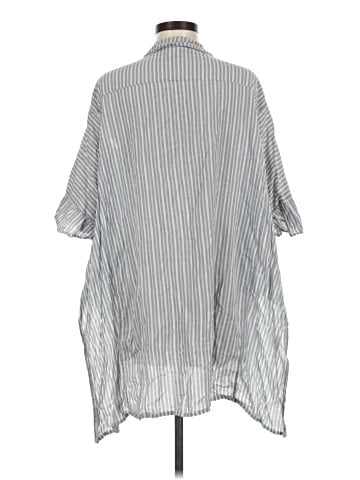 Maeve 3/4 Sleeve Button-Down Shirt (view 2)