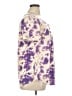 Unbranded Purple Short Sleeve Blouse Size XL - photo 4