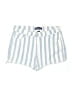 BLUE SPICE 100% Polyester Stripes Blue Shorts Size 11 (estimated) - photo 1