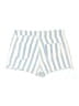 BLUE SPICE 100% Polyester Stripes Blue Shorts Size 11 (estimated) - photo 2
