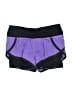 Lululemon Athletica 100% Polyester Color Block Purple Athletic Shorts Size 4 - photo 1