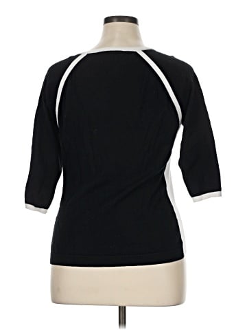 Liz Claiborne 3/4 Sleeve T-Shirt (view 2)