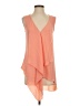 Venus 100% Polyester Orange Sleeveless Blouse Size XS - photo 1