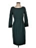 J.Crew Solid Teal Casual Dress Size 4 - photo 1
